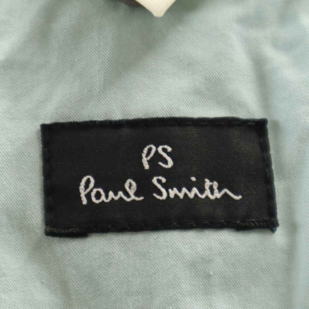 未使用 PS Paul Smith ピーエスポールスミス ダブルライダースジャケット M ベージュ メンズ