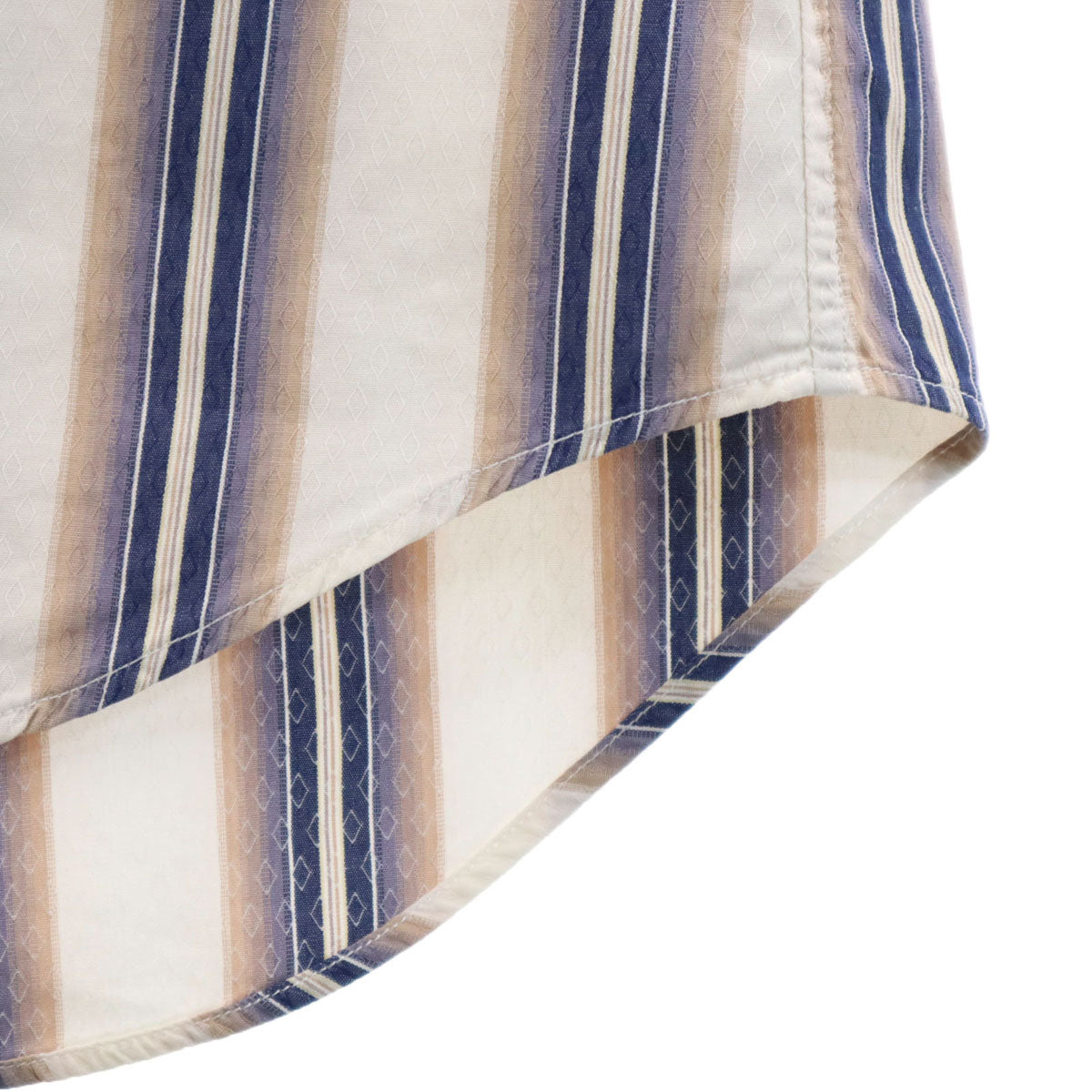 Paul Smith LONDON ポールスミスロンドン ストライプ柄 長袖 シャツ M アイボリー メンズ