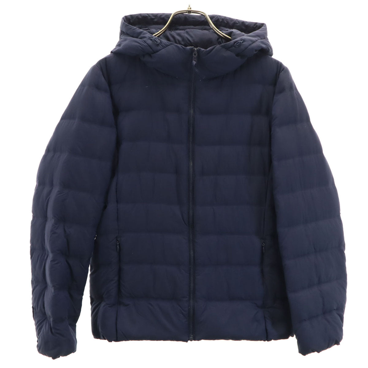 UNIQLO ユニクロ シームレス ウルトラライトダウンジャケット M ネイビー レディース