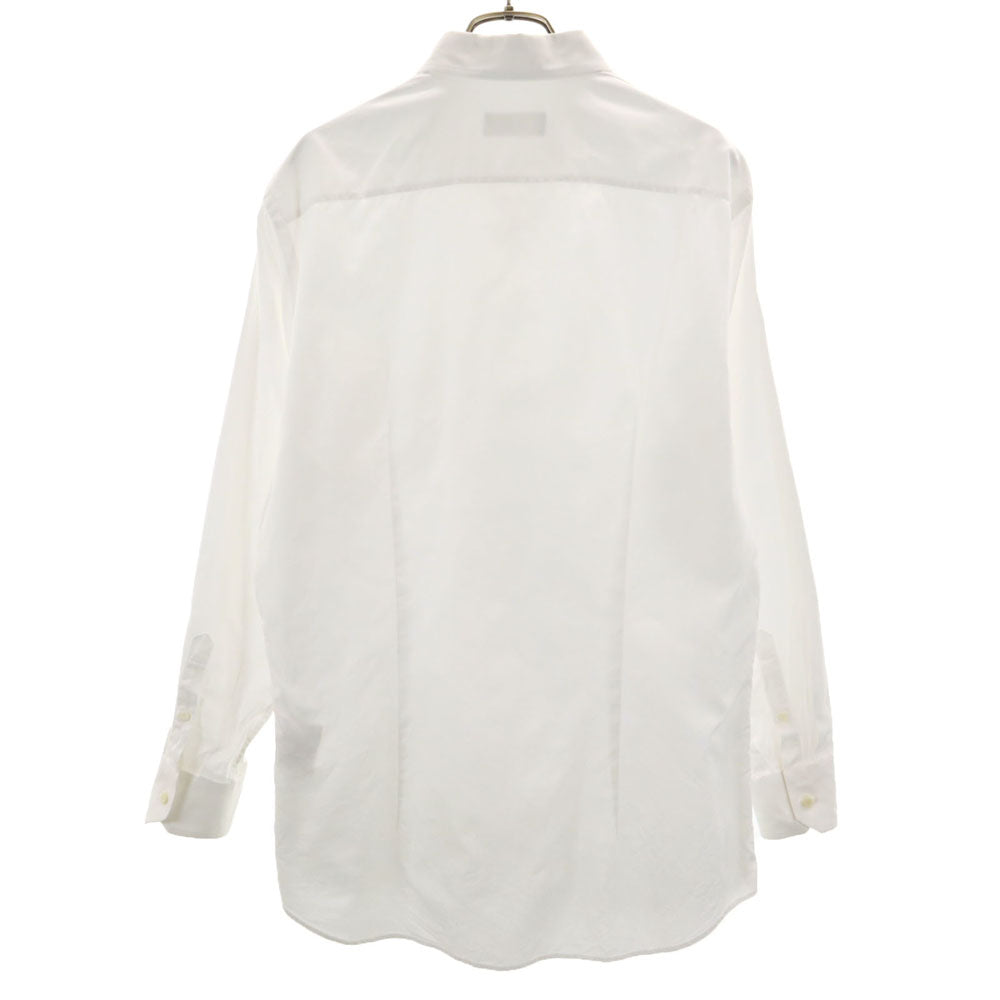 PRADA プラダ 2017年モデル イタリア製 長袖 ボタンダウンシャツ 42 ホワイト メンズ
