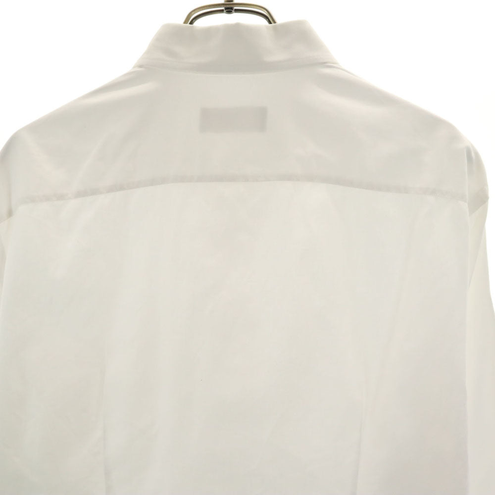 PRADA プラダ 2017年モデル イタリア製 長袖 ボタンダウンシャツ 42 ホワイト メンズ