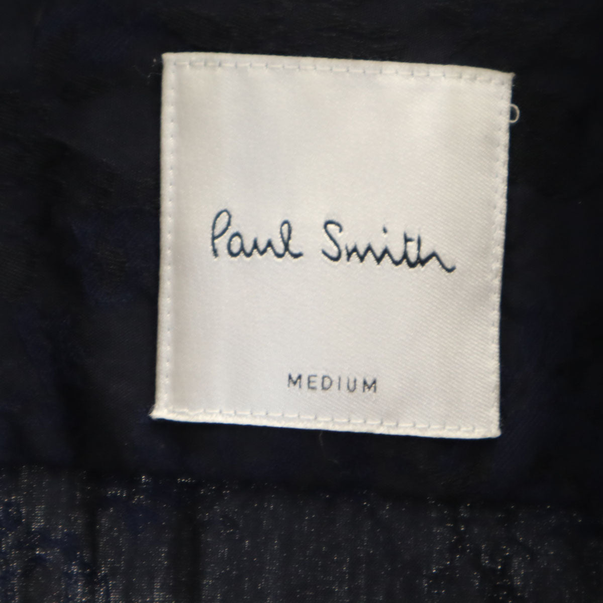 Paul Smith ポールスミス 長袖 シャツ M ネイビー メンズ