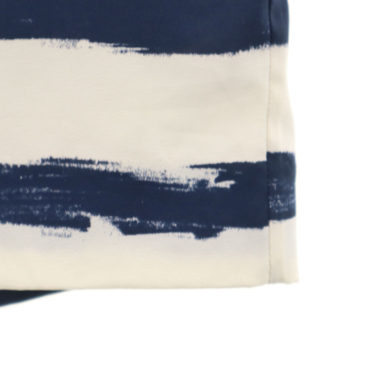 ARMANI EXCHANGE アルマーニエクスチェンジ ボーダー柄 長袖 ミニワンピース PO ネイビー レディース