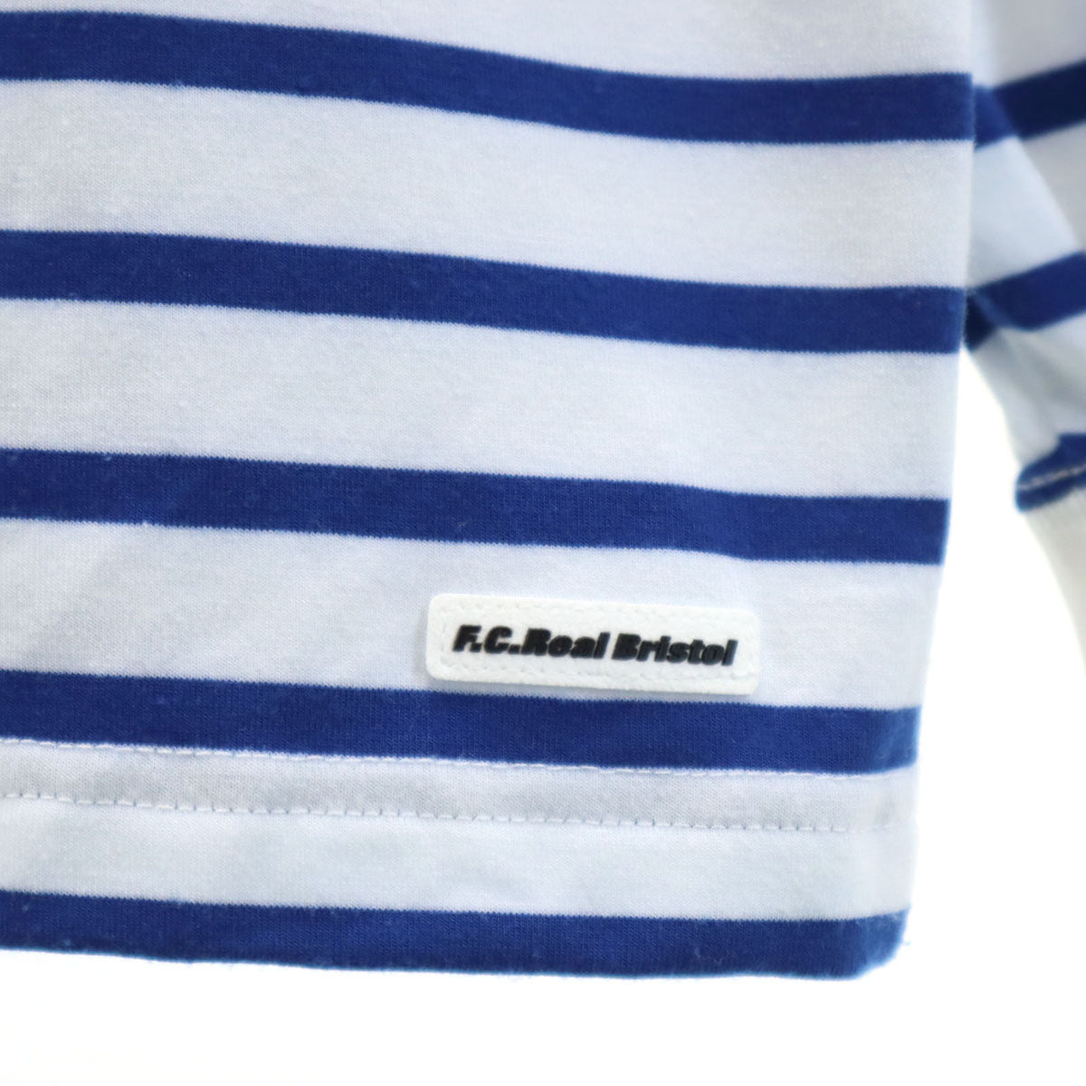 Bristol ブリストル ボーダー柄 長袖 Tシャツ L ブルー系 ロンT ポケT メンズ