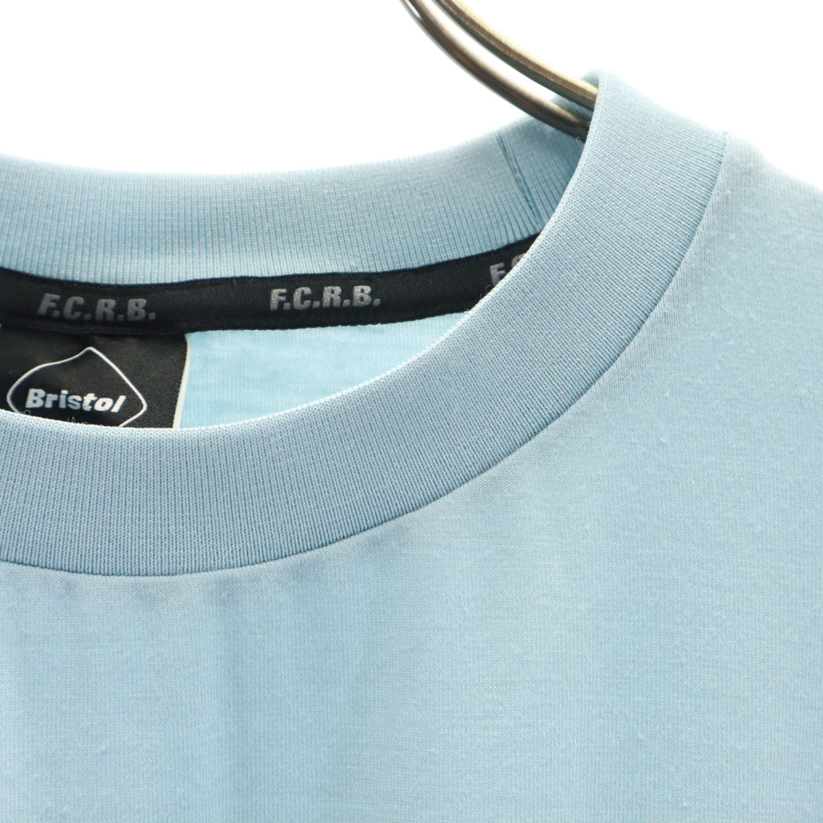 Bristol ブリストル ボーダー柄 長袖 Tシャツ L ブルー系 ロンT ポケT メンズ