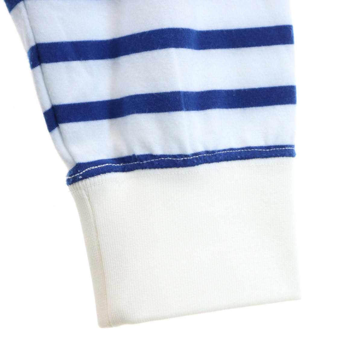 Bristol ブリストル ボーダー柄 長袖 Tシャツ L ブルー系 ロンT ポケT メンズ