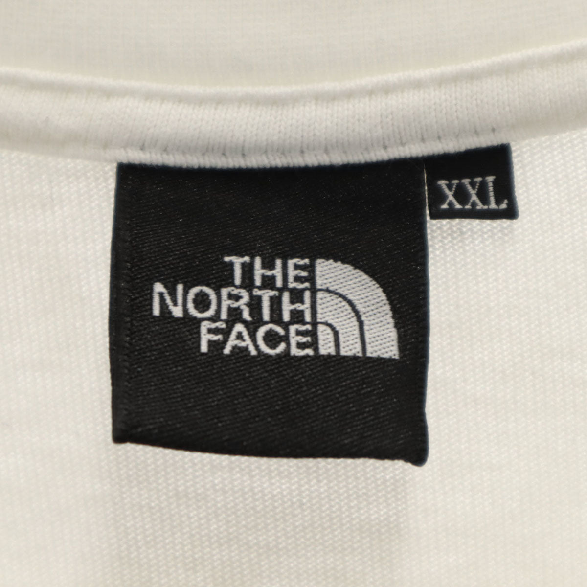 THE NORTH FACE ザノースフェイス 長袖 Tシャツ XXL ホワイト ビッグサイズ ロンT アウトドア NT32345 メンズ