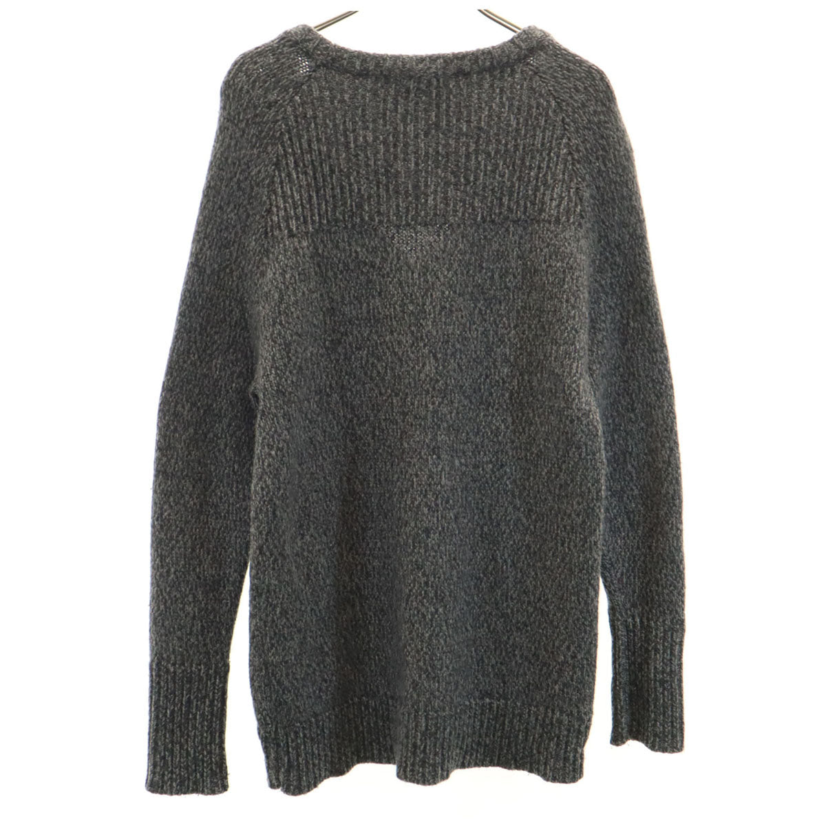 Alexander Wang アレキサンダーワン 長袖 Vネック セーター XS チャコールグレー ニット レディース
