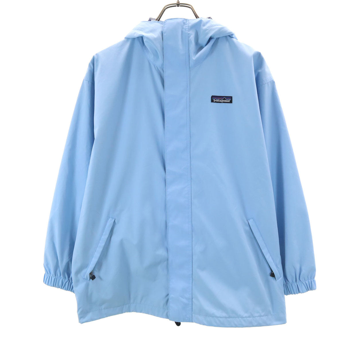 patagonia パタゴニア マウンテンパーカー L 12 水色 64227F5 アウトドア キッズ