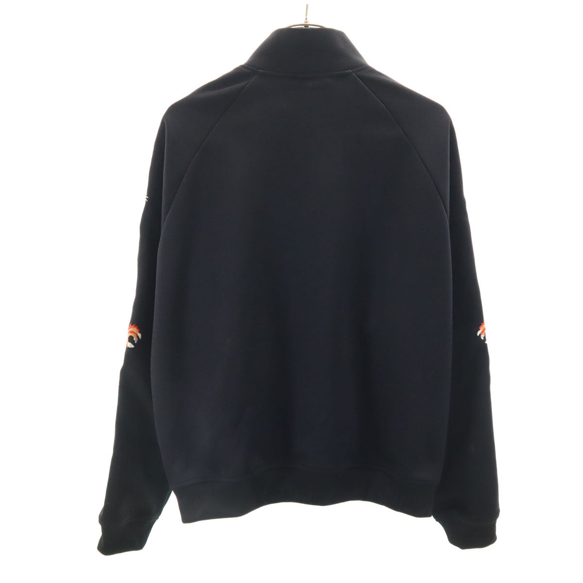 doublet ダブレット CHAOS EMBROIDERY トラックジャケット M ブラック ジャージ メンズ