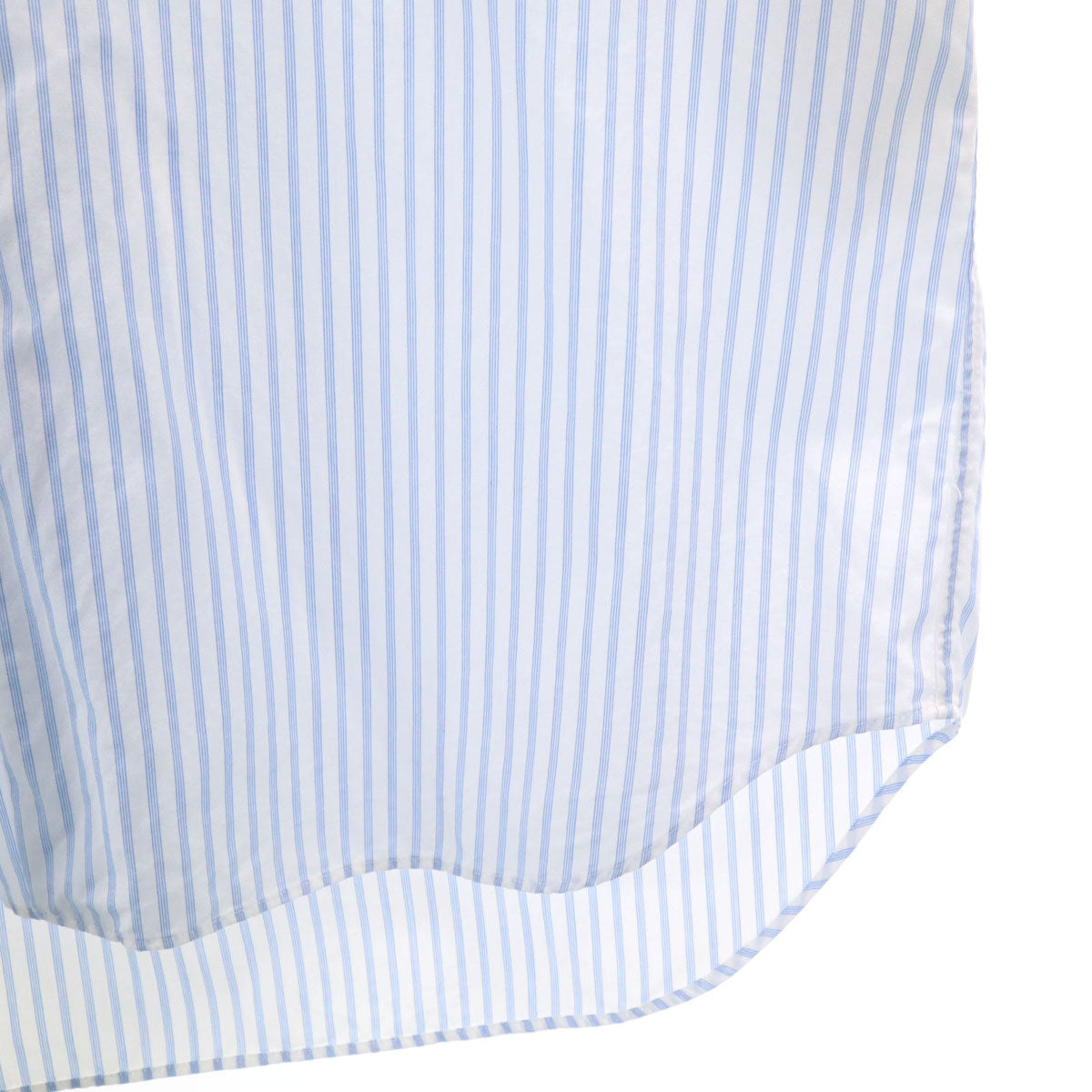 COMME des GARCONS HOMME DEUX コムデギャルソンオムドゥ 2015年 日本製 ストライプ柄 長袖 コットンシャツ M ホワイト メンズ