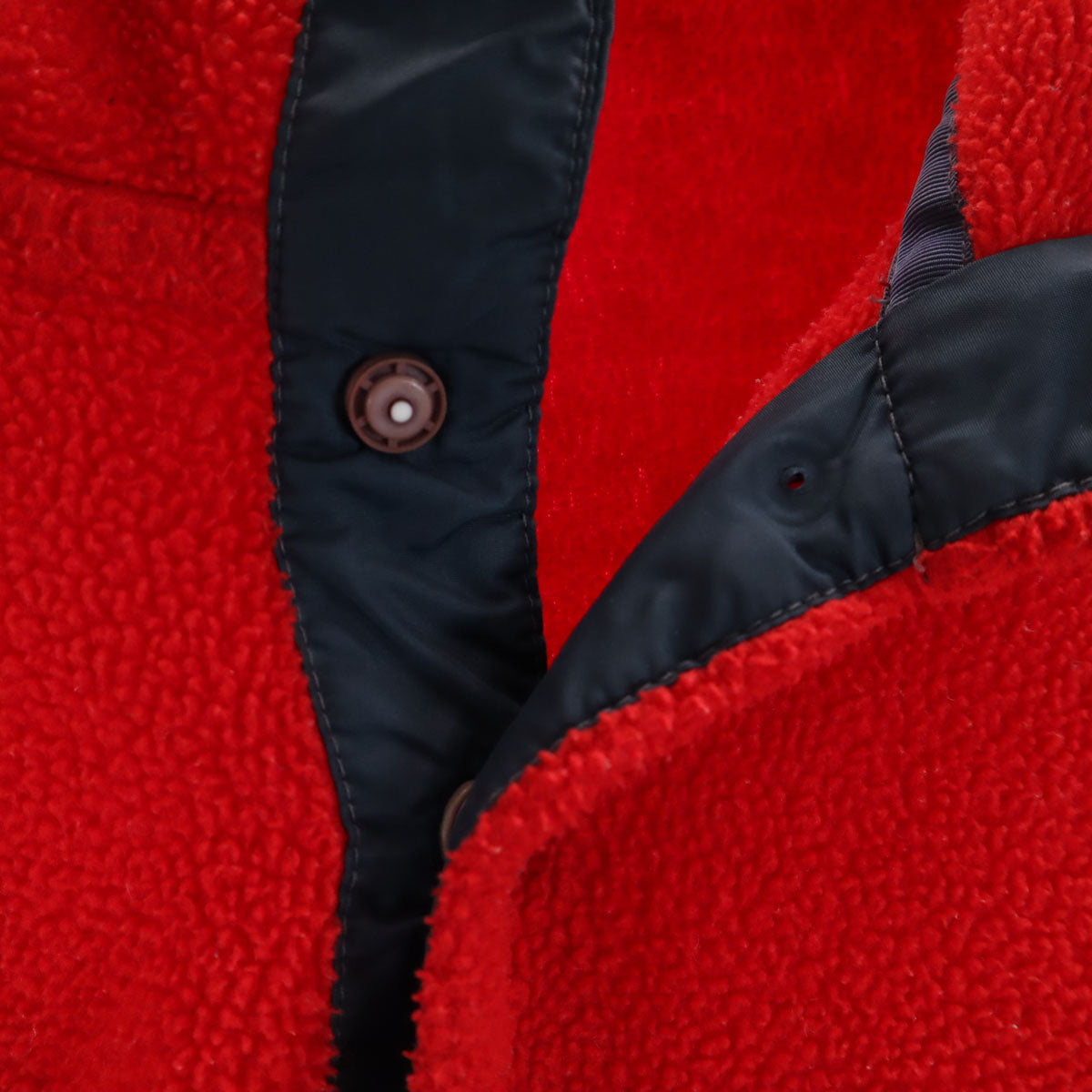 patagonia パタゴニア 00s 25450 オールド シンチラ ハーフボタン ボア フリースジャケット XS レッド プルオーバー アウトドア メンズ