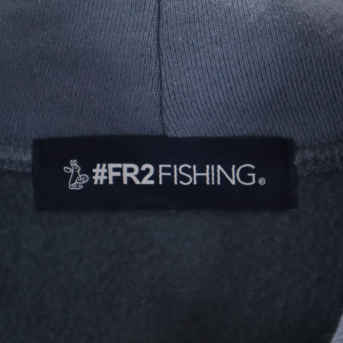 FR2 エフアールツー 長袖 パーカー XL ブルー系 裏起毛 メンズ