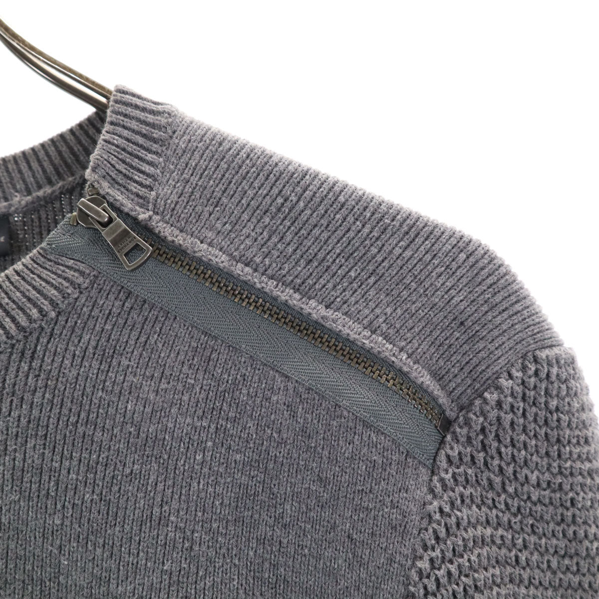 ARMANI EXCHANGE アルマーニエクスチェンジ 長袖 ニット S グレー セーター メンズ