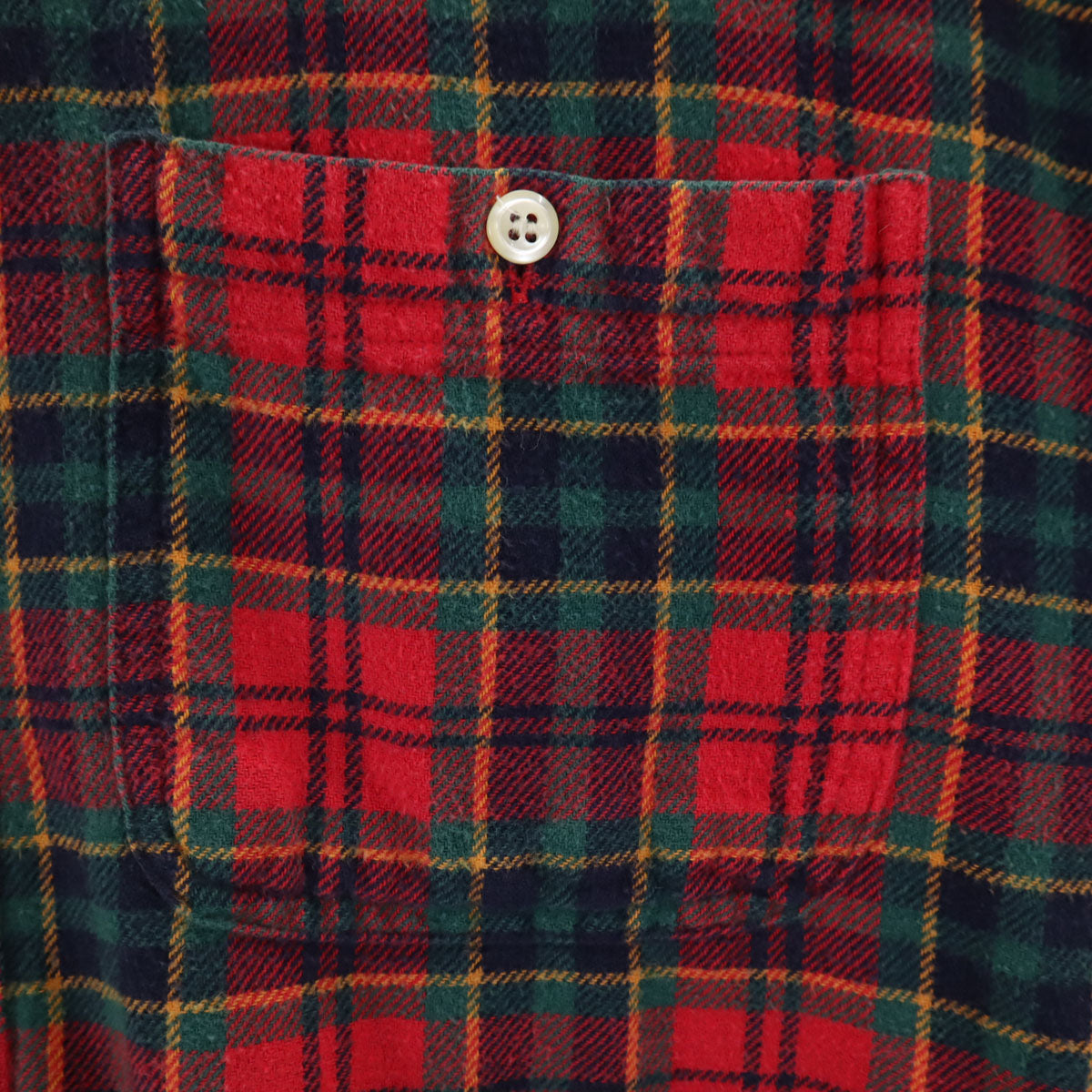 GAP ギャップ 90s オールド 長袖 チェックシャツ M レッド系 メンズ