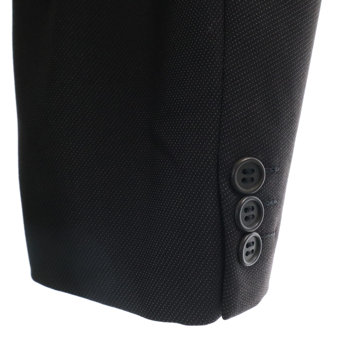 GIORGIO ARMANI ジョルジオアルマーニ 90s イタリア製 オールド スーツ 上下 セットアップ 50 チャコール系 メンズ