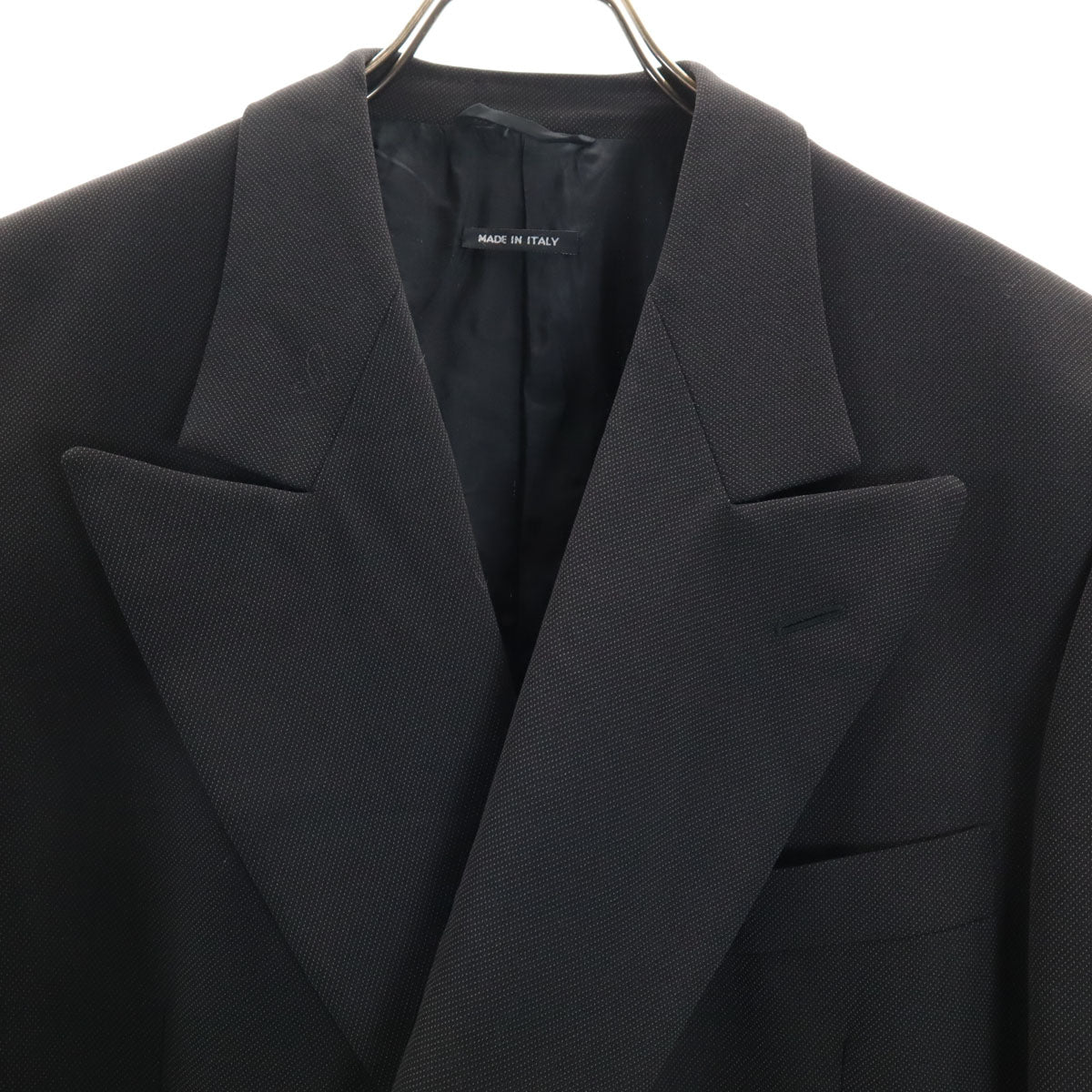 GIORGIO ARMANI ジョルジオアルマーニ 90s イタリア製 オールド スーツ 上下 セットアップ 50 チャコール系 メンズ