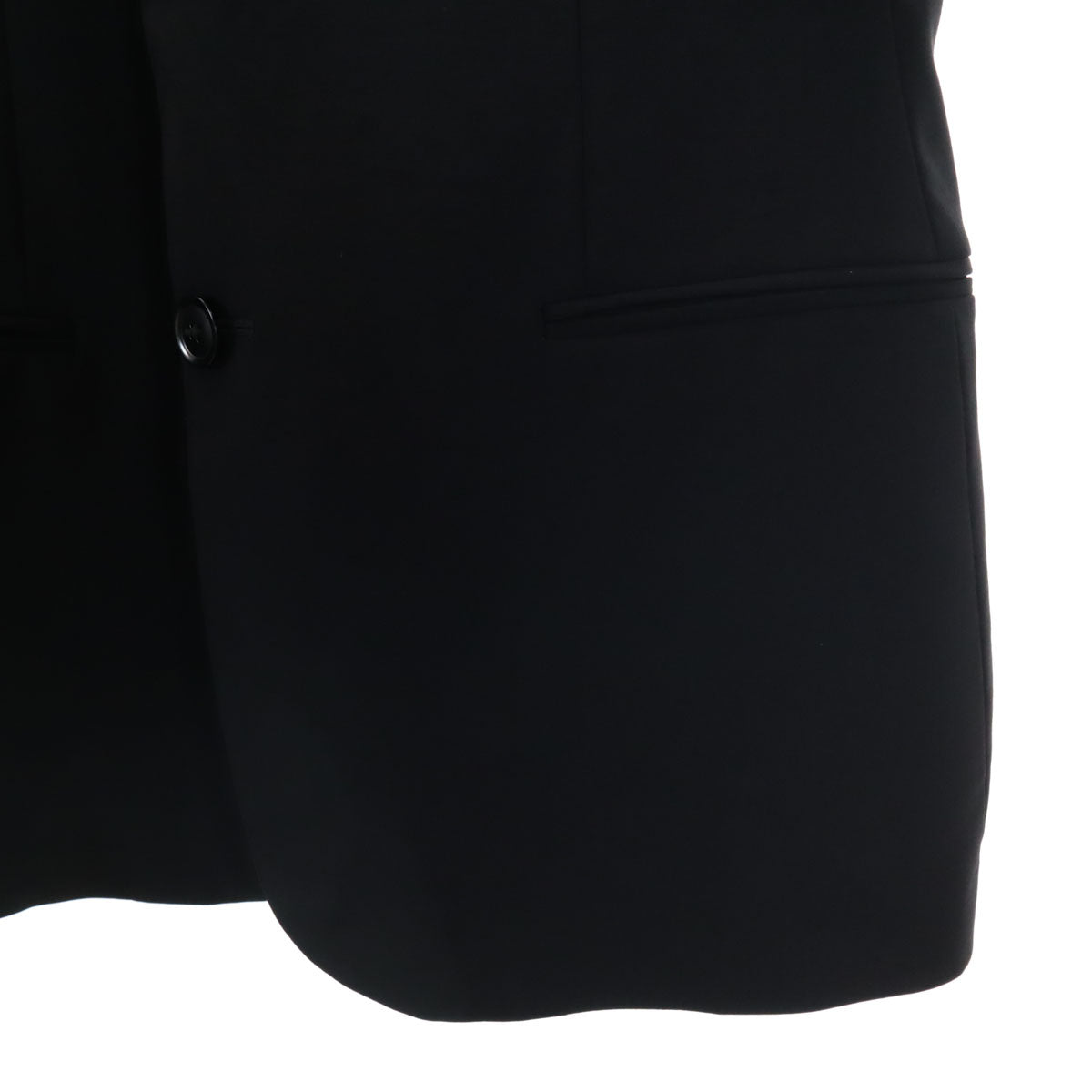 ARMANI COLLEZIONI アルマーニ コレツィオーニ イタリア製 スーツ 上下 セットアップ 46 ブラック メンズ