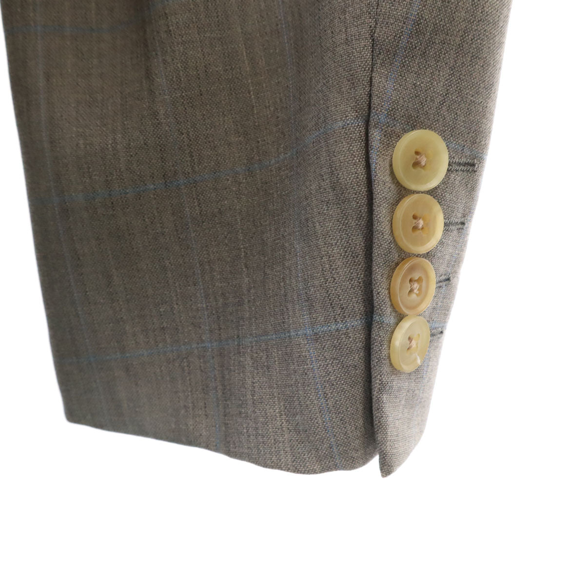 BURBERRY LONDON バーバリーロンドン 日本製 スーツ 上下 セットアップ AB6 グレー系 三陽商会 メンズ