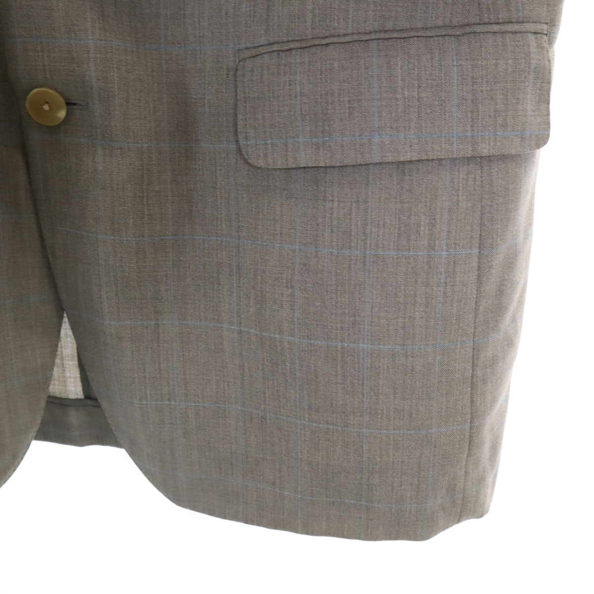 BURBERRY LONDON バーバリーロンドン 日本製 スーツ 上下 セットアップ AB6 グレー系 三陽商会 メンズ