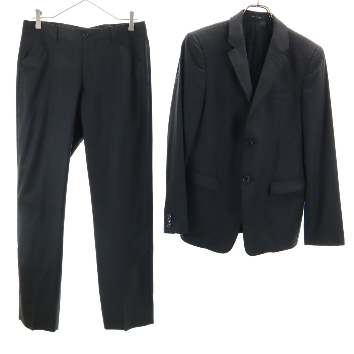 GIORGIO ARMANI ジョルジオアルマーニ イタリア製 スーツ 上下 セットアップ 36/46 グレー メンズ