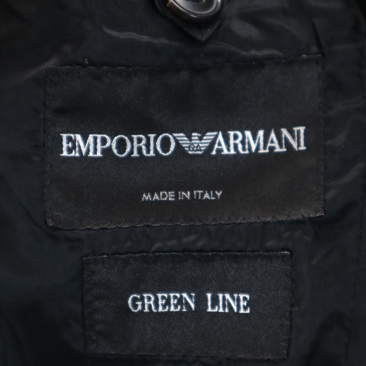 GIORGIO ARMANI ジョルジオアルマーニ イタリア製 スーツ 上下 セットアップ 36/46 グレー メンズ