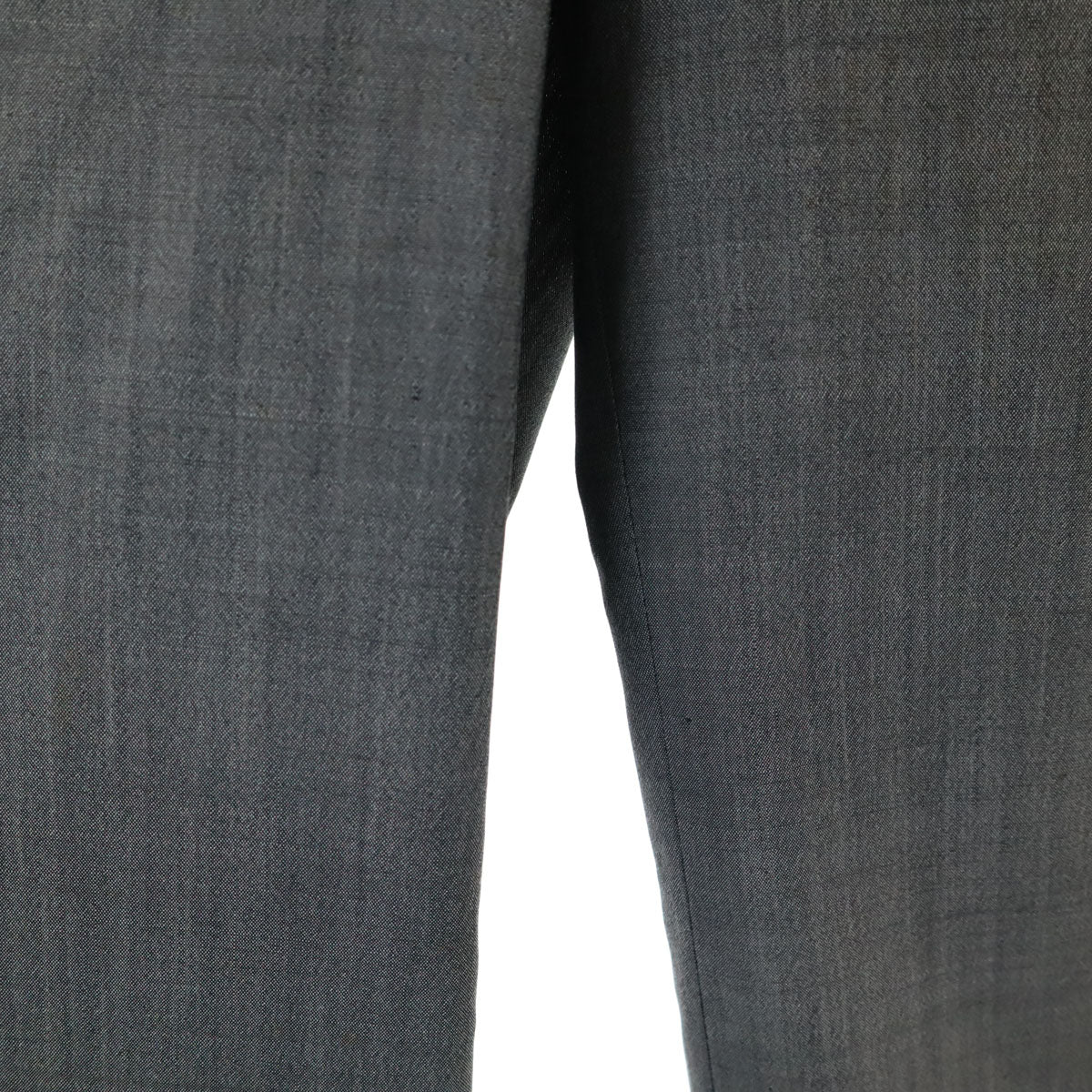 LANVIN ランバン 90s シルクブレンド オールド スーツ 上下 セットアップ M48-35 グレー メンズ