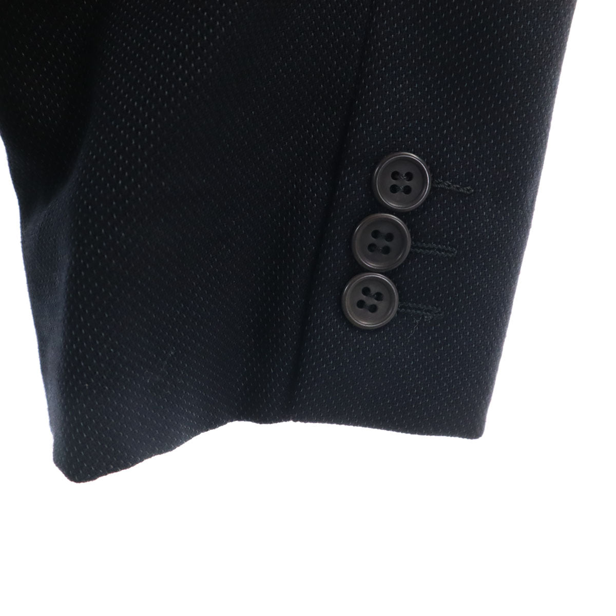 GIORGIO ARMANI LE COLLEZIONI ジョルジオアルマーニ コレツィオーニ 90s イタリア製 オールド スーツ 上下 セットアップ 41 ネイビー メンズ