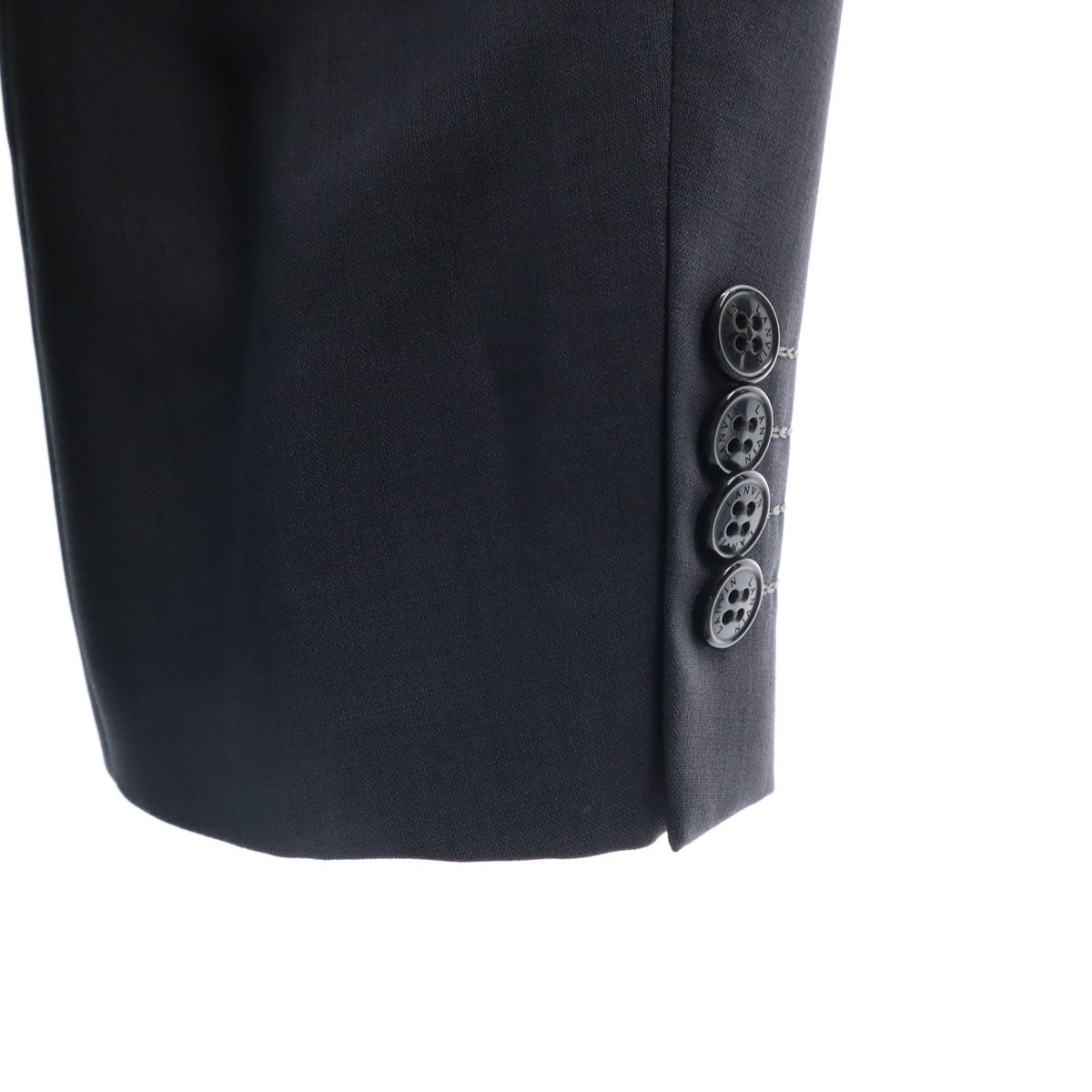 LANVIN CLASSIQUE ランバン クラシック 90s オールド スーツ 上下 セットアップ R46-44 グレー系 メンズ