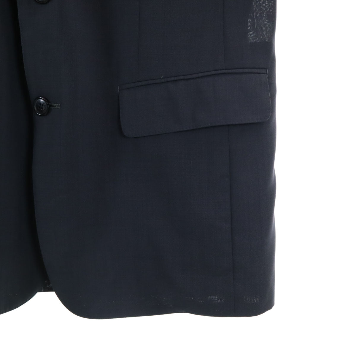 LANVIN CLASSIQUE ランバン クラシック 90s オールド スーツ 上下 セットアップ R46-44 グレー系 メンズ