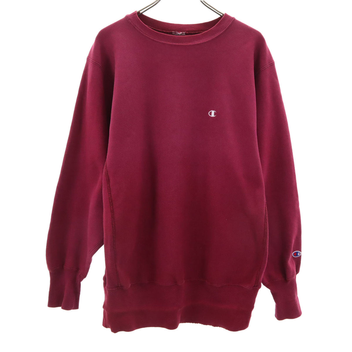 Champion チャンピオン 90s オールド 長袖 スウェット ピンク系 メンズ