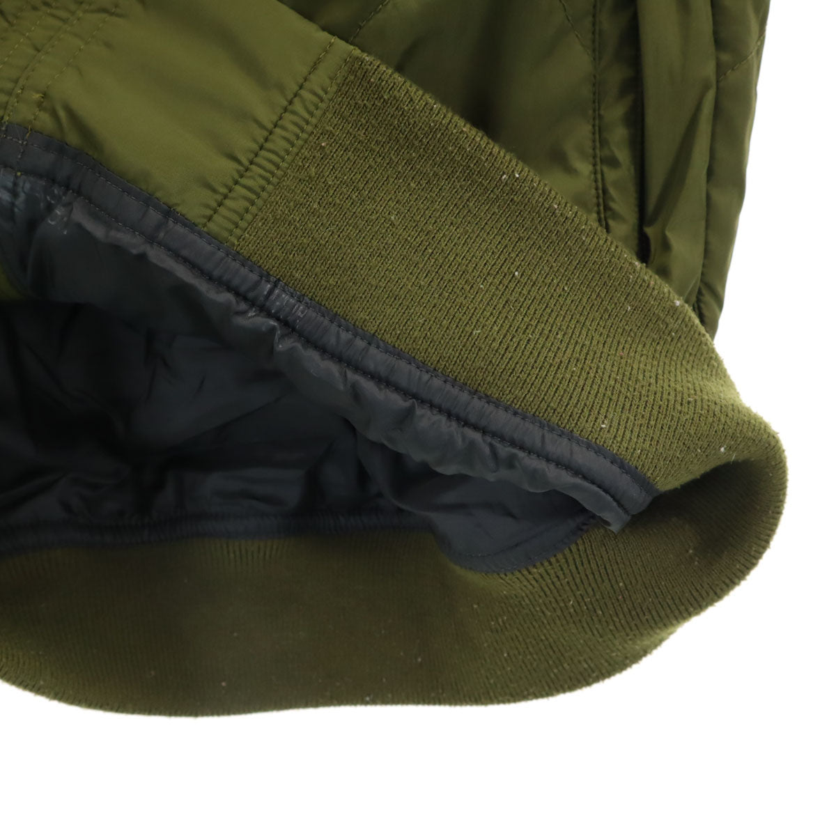 THE NORTH FACE ザノースフェイス キルティングジャケット M カーキ 中綿 ライナー アウトドア 42111 メンズ