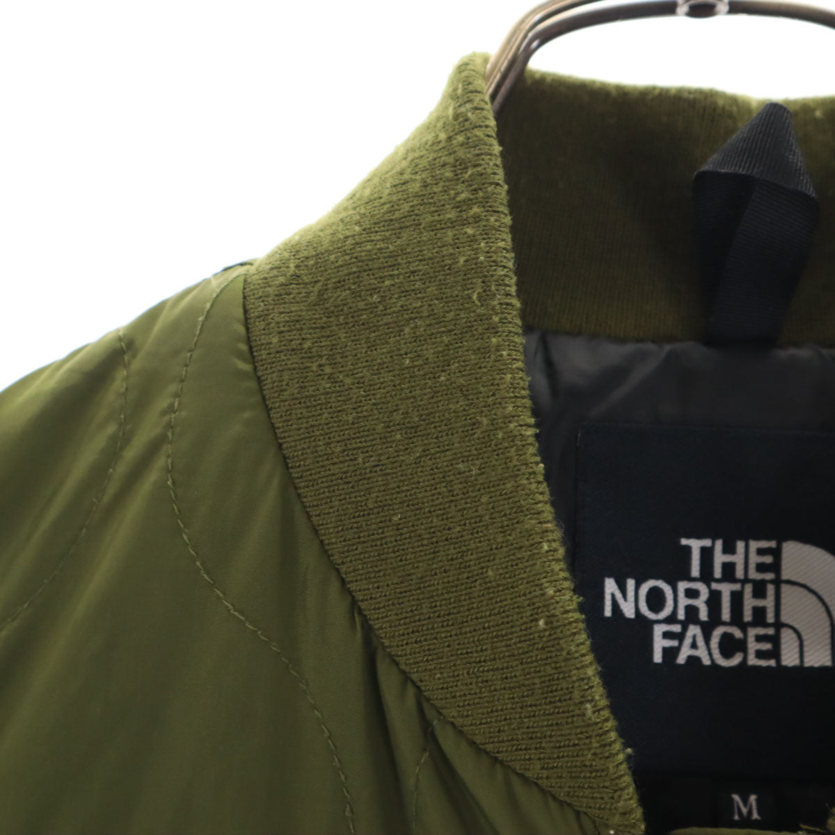 THE NORTH FACE ザノースフェイス キルティングジャケット M カーキ 中綿 ライナー アウトドア 42111 メンズ