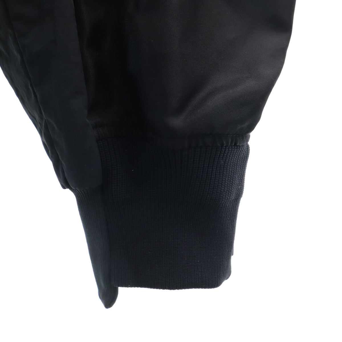 NIKE ナイキ 21AW sacai サカイ コラボ レイヤード ナイロンジャケット S ブラック メンズ