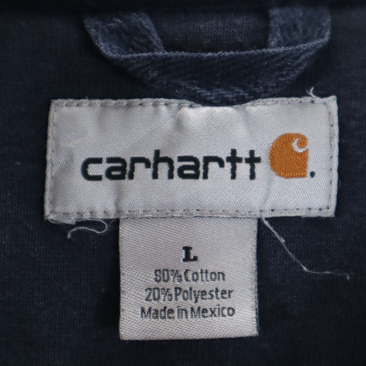 Carhartt カーハート K184 長袖 スウェットパーカー L チャコールグレー メンズ