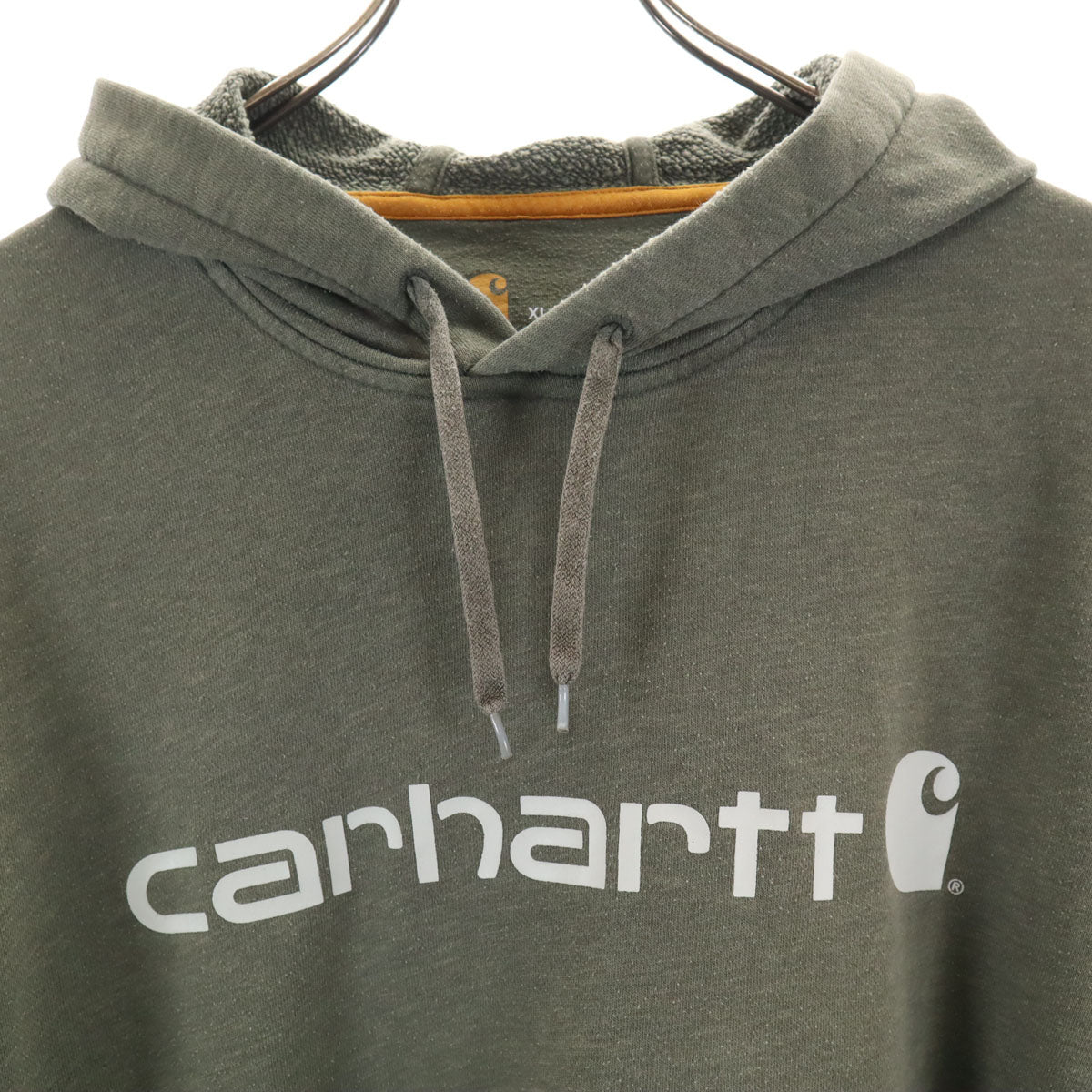 Carhartt カーハート 103873 長袖 スウェットパーカー XL カーキ メンズ