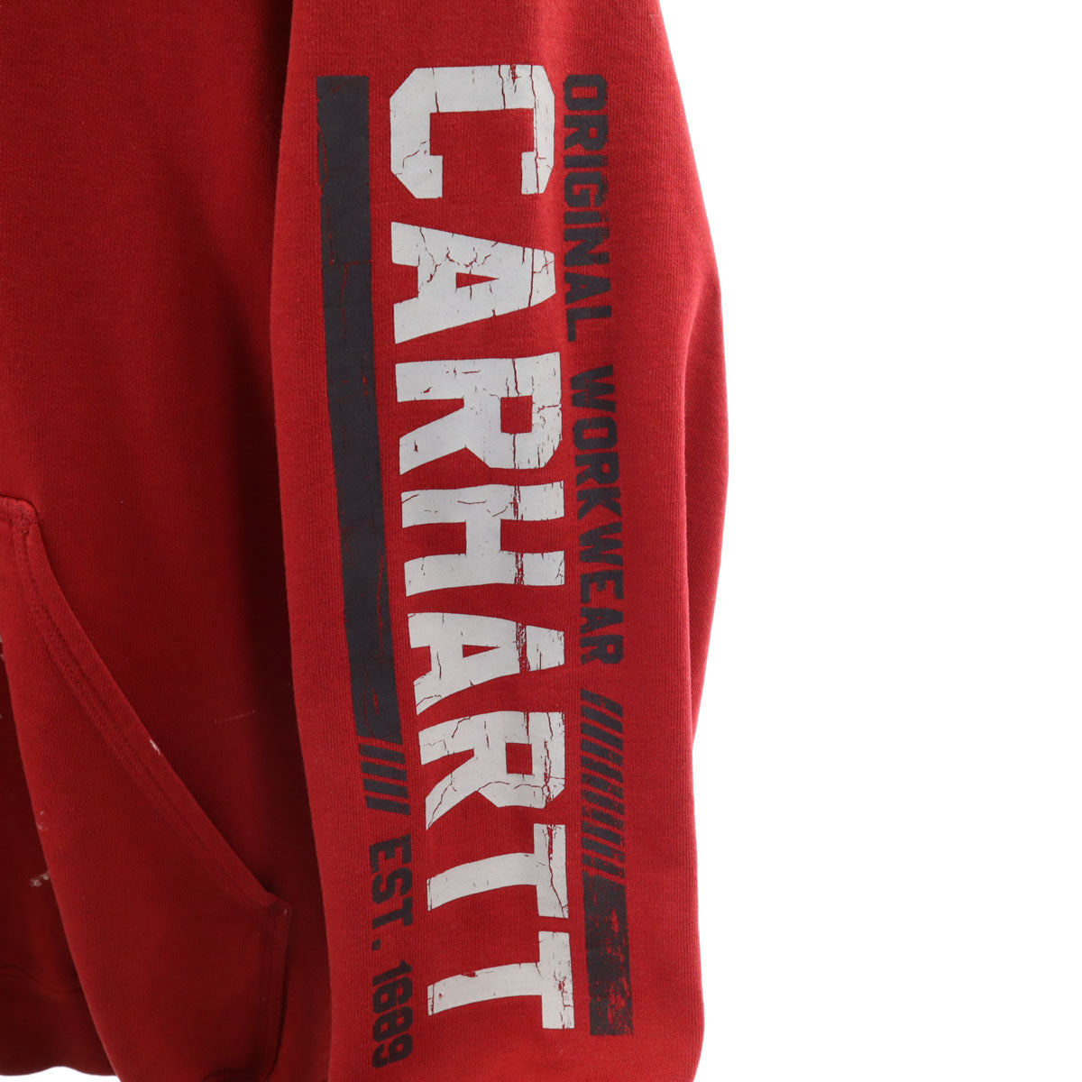 Carhartt カーハート 103121 長袖 スウェットパーカー L レッド メンズ