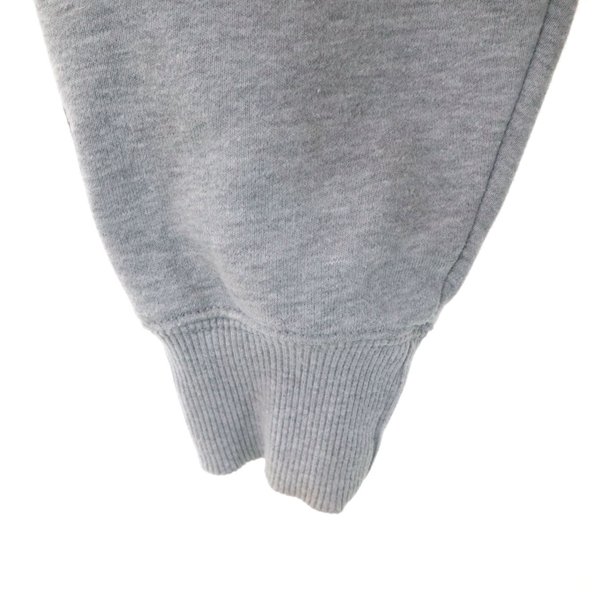 Carhartt カーハート 100617 企業モノ刺繍 長袖 ハーフジップ スウェットパーカー L グレー 裏起毛 メンズ