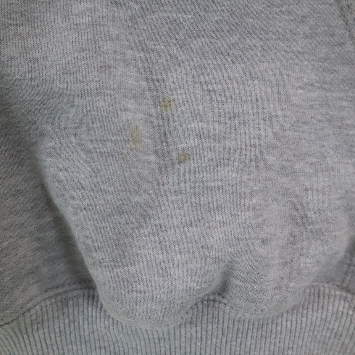 Carhartt カーハート 100617 企業モノ刺繍 長袖 ハーフジップ スウェットパーカー L グレー 裏起毛 メンズ