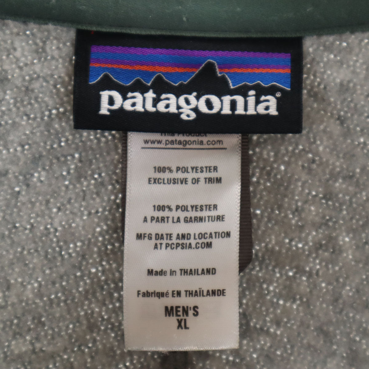 patagonia パタゴニア ベターセーター ジャケット XL グレー 25526FA13 アウトドア メンズ