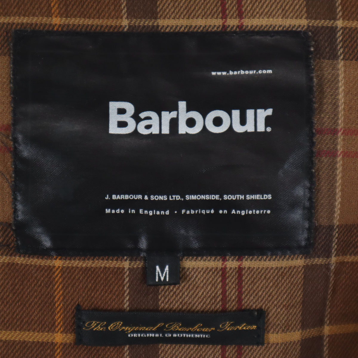 Barbour バブアー イングランド製 ワックスフライヤー ジャケット M ブラウン 中綿 A955 WAX FLYER JACKET メンズ