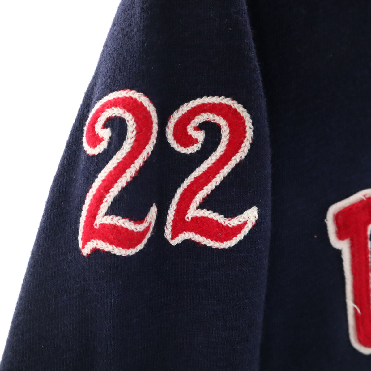 RALPH LAUREN ラルフローレン 長袖 ハーフジップ スウェット M ネイビー レディース