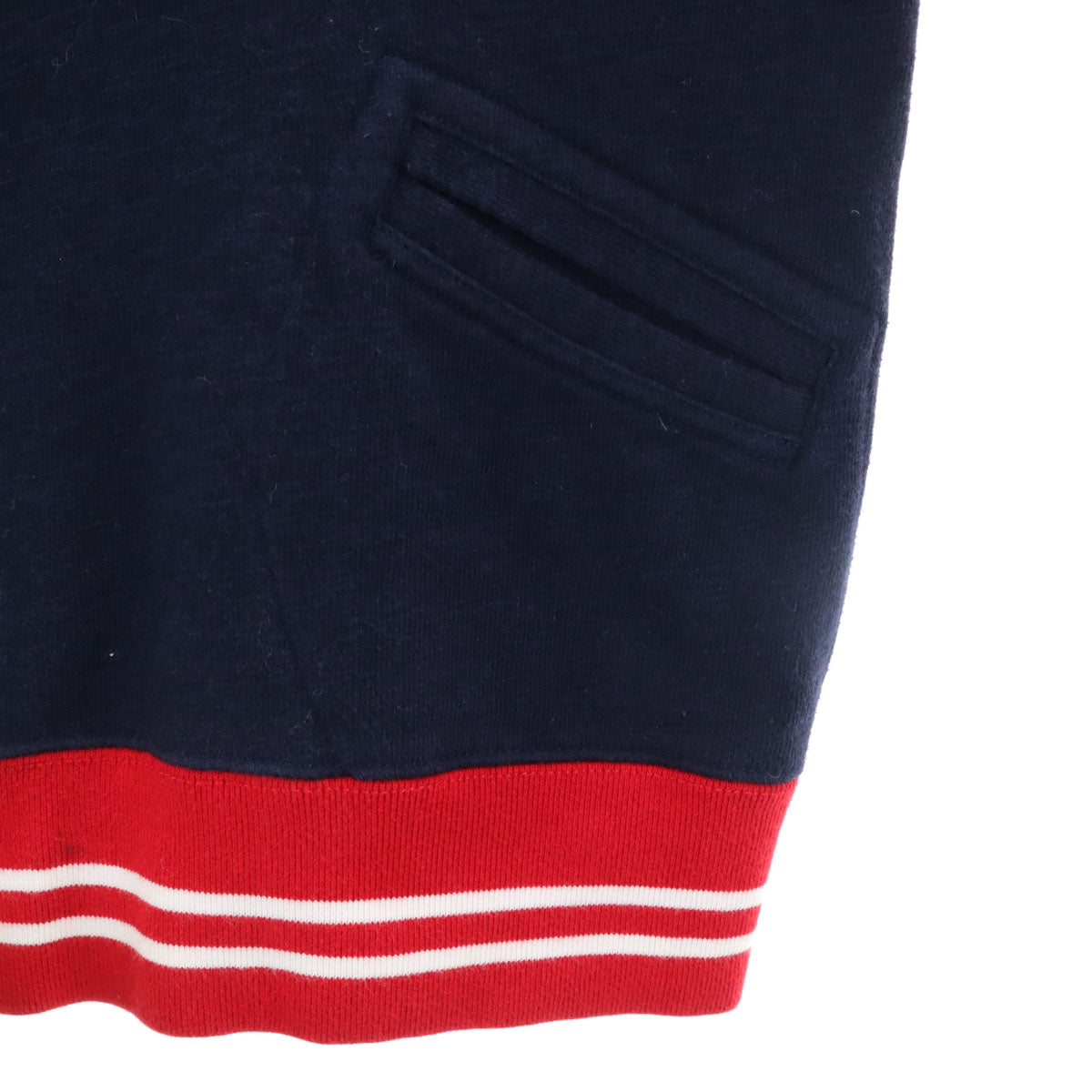 RALPH LAUREN ラルフローレン 長袖 ハーフジップ スウェット M ネイビー レディース