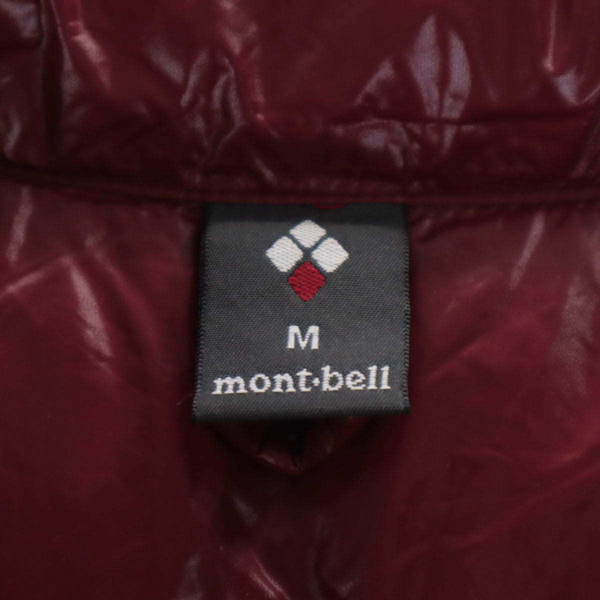 mont-bell モンベル UL ダウンジャケット M レッド 収納袋付き レディース
