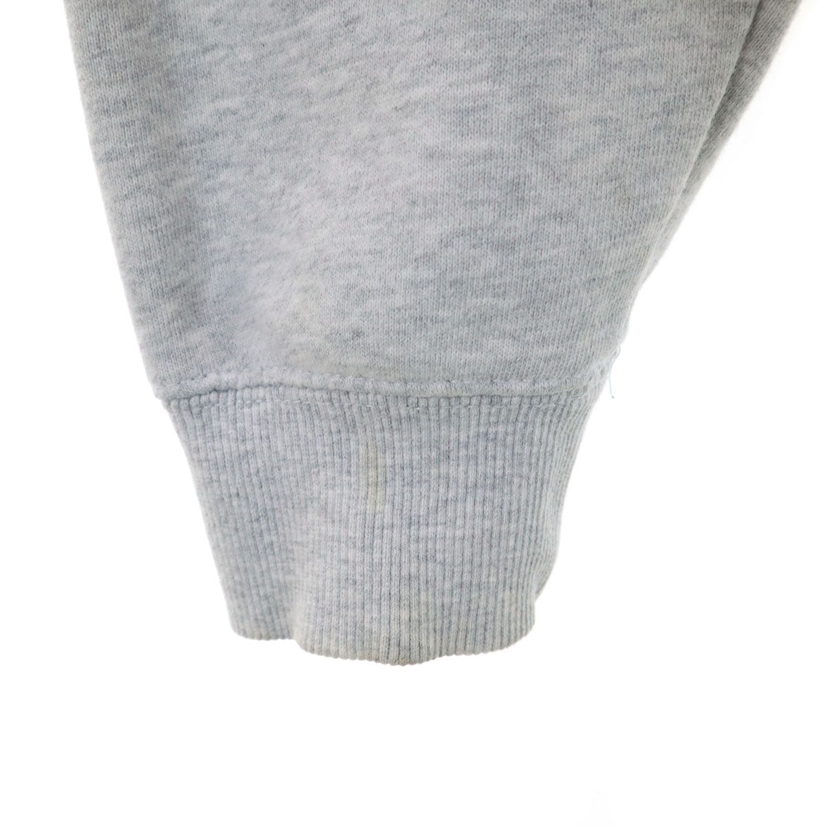 STUSSY ステューシー 長袖 スウェットパーカー M グレー 裏起毛 メンズ