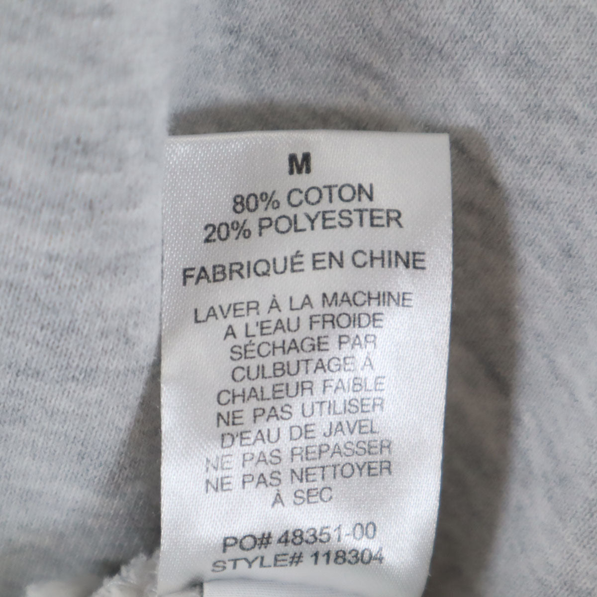 STUSSY ステューシー 長袖 スウェットパーカー M グレー 裏起毛 メンズ