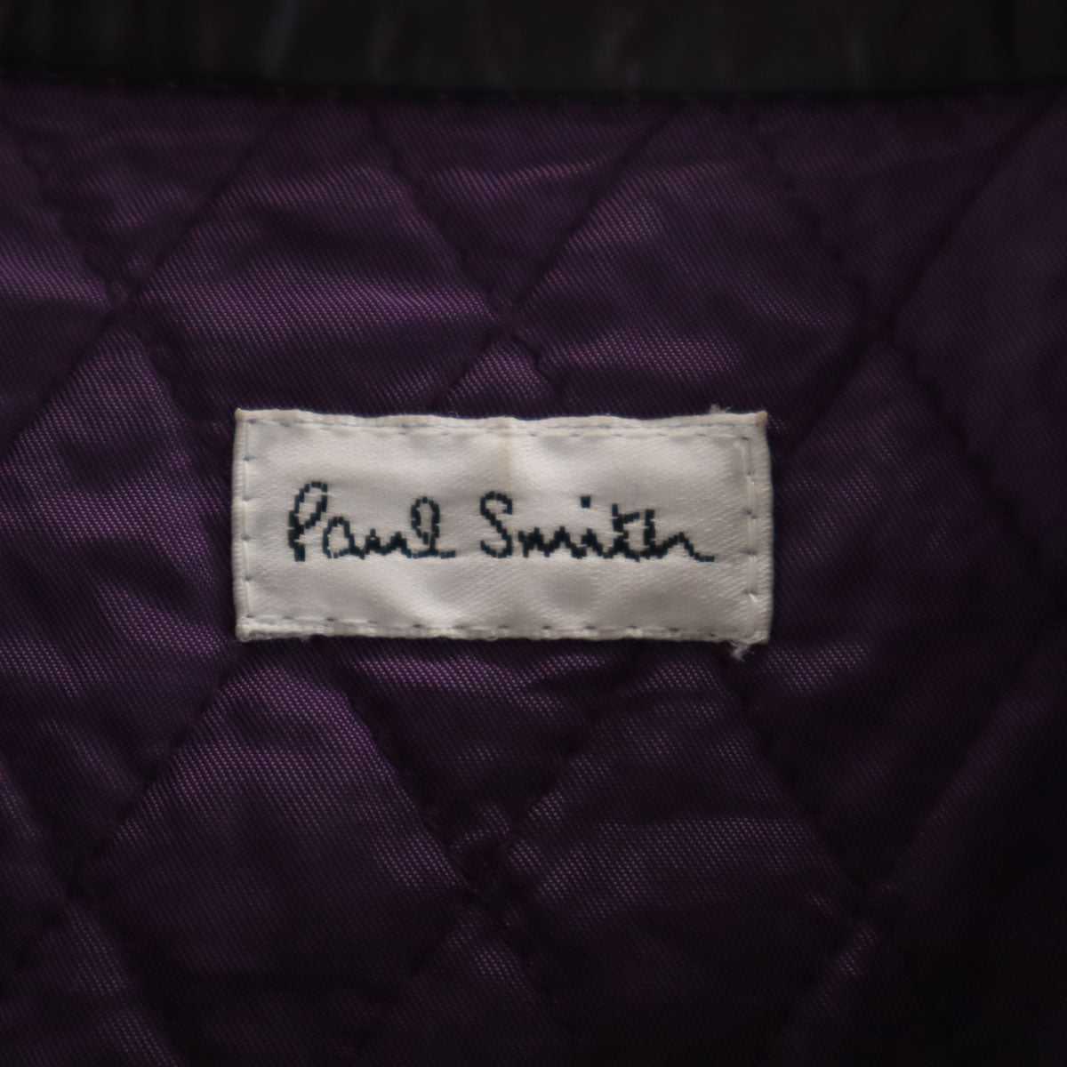 Paul Smith ポールスミス ジレ 中綿ベスト L 赤紫 メンズ