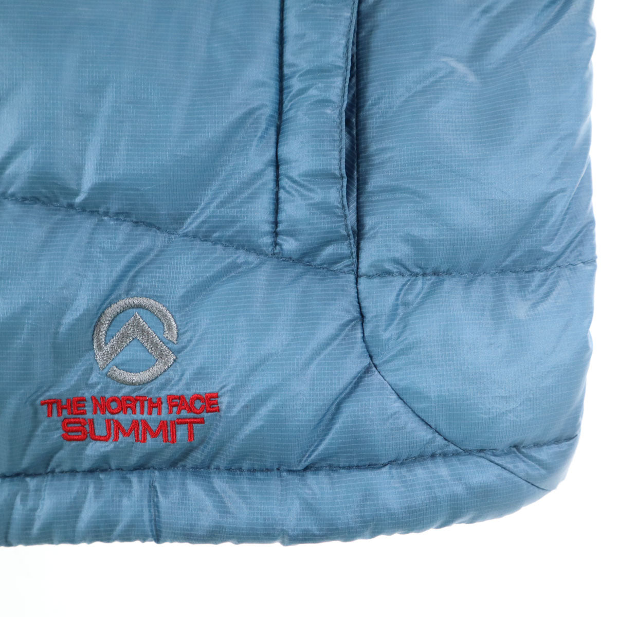 THE NORTH FACE ノースフェイス アコンカグア ダウンベスト M 水色 NDW18804 アウトドア 収納袋付き レディース