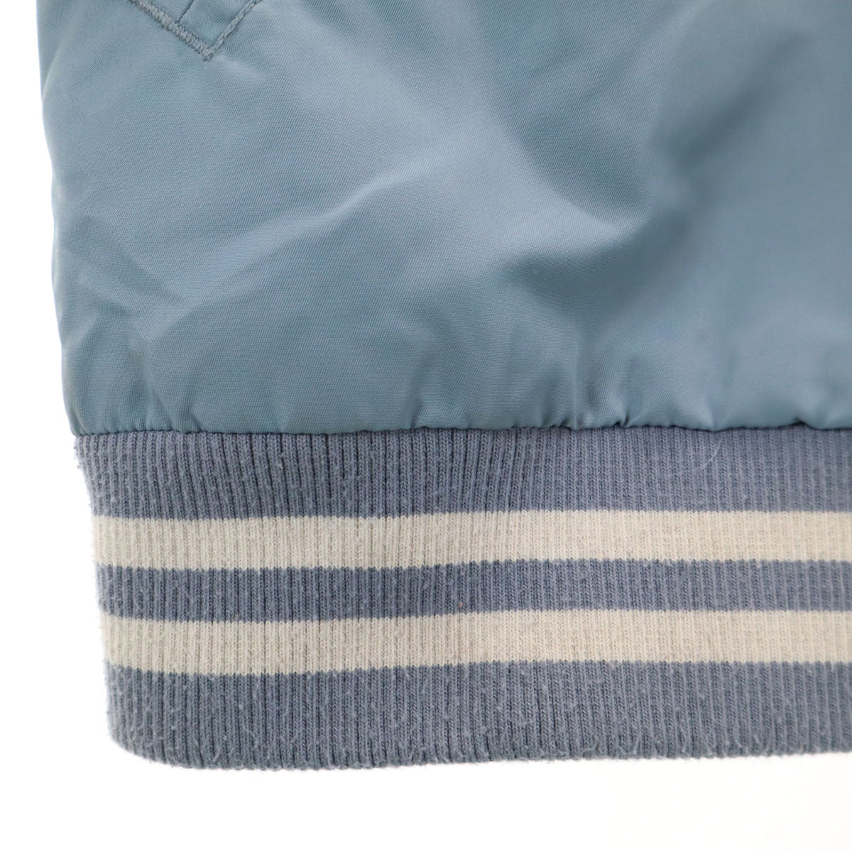 graniph グラニフ 11ぴきのねこ コラボ バック刺繍 ボンバー ジャケット S ブルーグレー ユニセックス メンズ