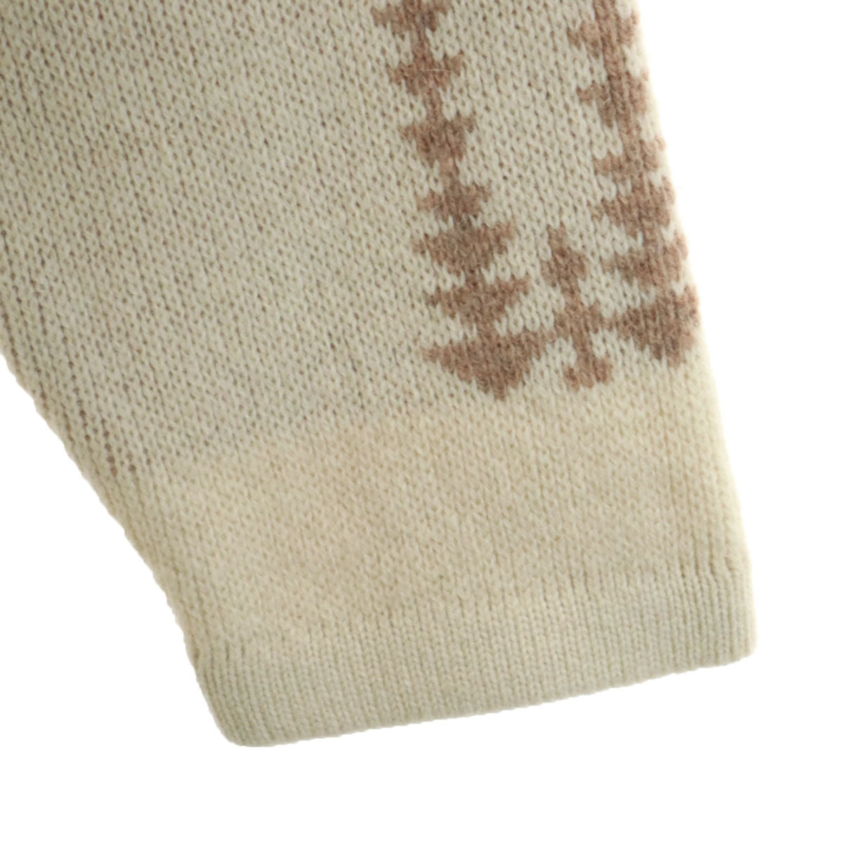 未使用 PENDLETON ペンドルトン ウールブレンド 長袖 カーディガン M ベージュ メンズ